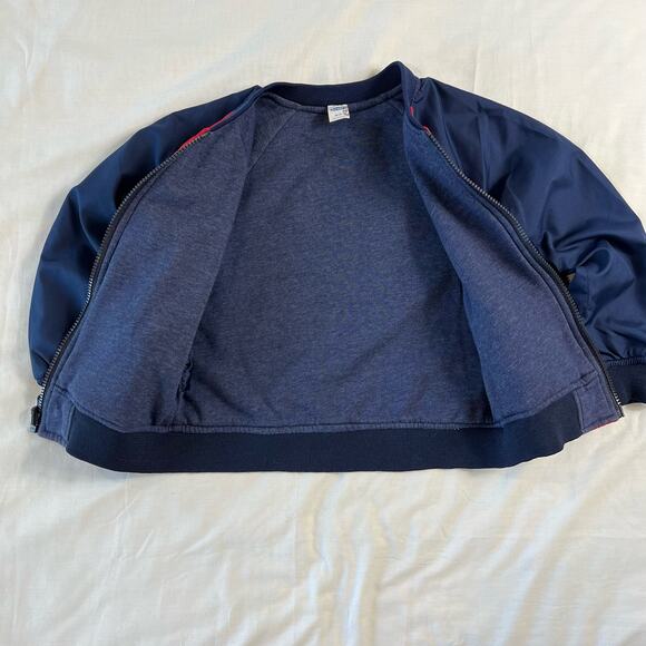 ON Reversible Bomber Jacket XS 5 Red and Blue Back To The Future Cosplay - Picture 4 of 7